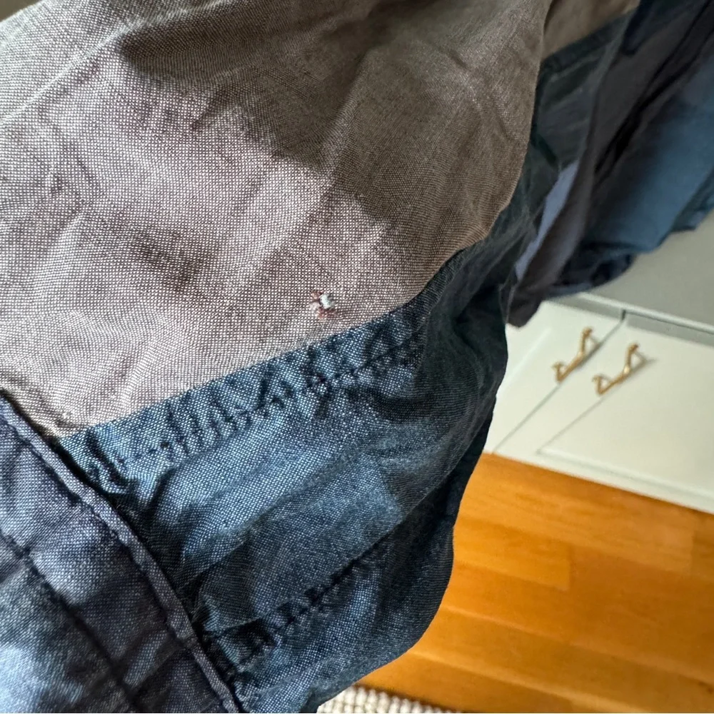 Isabel Marant patchwork button down blouse. - Picture 3 of 4